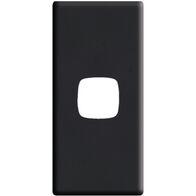 Linea - Architrave coverplate 1 gang midnight dash