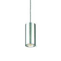 HPM Cylla 7W LED Warm White Cylinder Pendant Light Polished Silver