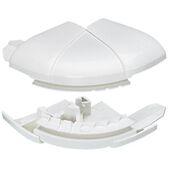 DLP PVC External Bend 50x150mm White