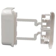 DLP PVC 80mm Cover Tap-Off Flat Junction 50mm White