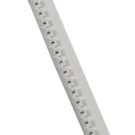 MEMOCAB - Markers for wiring black conventional symbols on white background 2.5mm symbol DC slide-in pack of 240