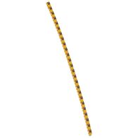 CAB3 - Markers for terminal blocks and wiring 0.15 to 0.5mm² black letters on yellow background 0.15-0.5mm² letter M pack of 300