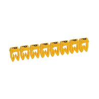 CAB3 - Markers for wiring 4 to 6mm² numbers - colour code 4-6mm² letter P pack of 300