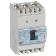 DPX³ 160 Thermal Magnetic MCCB - Icu 25 kA - 400 V~ - 3 Phase - 100 A