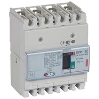 DPX³ 160 Thermal Magnetic MCCB - Icu 36 kA - 400 V~ - 4 Phase - 125 A