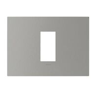 ARTEOR Square 1 Module Horizontal Coverplate Soft Aluminium