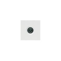 Arteor modular - TV socket F-type cable & pay TV 0-2.4GHz 2 module white