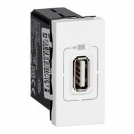 Legrand Arteor 1.5A Single USB Type A Charger Module Mechanism White