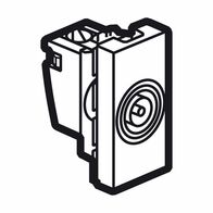 Arteor modular - TV socket male shielded 0-2.4GHz 1 module white