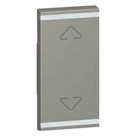 Arteor - MyHOME - Square key cover BUS/SCS - Up/Down symbol - 1 module - magnesium
