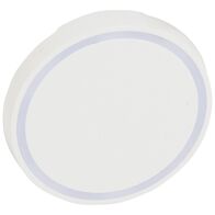 Arteor - MyHOME - Round key cover BUS/SCS - without marking - 2 modules - white