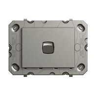 Arteor 770 series - Horizontal rocker switch - Single Pole Double Throw 1 gang 2 way 16A 240V a.c. magnesium