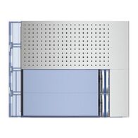 Bticino Sfera New 2 Pushbutton Basic Audio Speaker Module Front Cover Allmetal