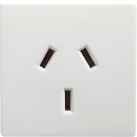 Como - Single powerpoint autoswitch mechanism 10A 240V a.c. right side white
