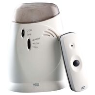 HPM Battery Operated Wireless Flashing Door Chime 70m Range White