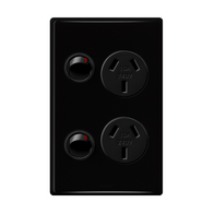 Excel Life 10A Vertical Double Powerpoint Black
