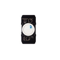 EXCEL LIFE PUSH-BUTTON MECHANISM INTERMEDIATE WITH LED INDICATOR 10AX GLOSS WHITE