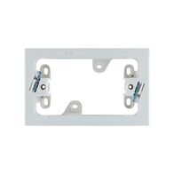 HPM 37mm Deep Surface Mounting Block for Excel Switches & GPO White
