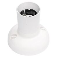 HPM B22 Fixed Safety Bayonet Batten Holder 68mm White