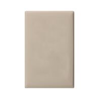 Linea Blank coverplate soft touch light grey
