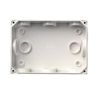 AQUA WS44 Series IP23 Weatherproof Mounting Block White