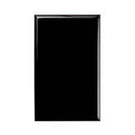 Excel - Blank Switch Plate - Black
