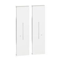 Living Now with Netatmo 2 Gang Wireless Switch Cover White