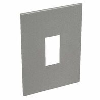 ARTEOR Square 1 Module Vertical Coverplate Magnesium