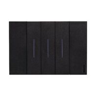 Bticino Living Now 10A 3 Gang Switch Black