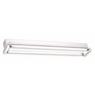 Nelson T5 2x14W Cool White Slimline Fluorescent Batten White