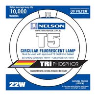 Nelson - Fluorescent T5 lamp Circular - 22W natural white 5000K 185mm