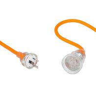 HPM Caravan Extra Heavy Duty 15A 3 Core 1.5mm² Extension Lead 20m Orange