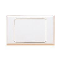 Excel - Phone, TV, data and AV grid & plate electronics applications universal plastic white