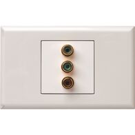 Excel - RGB 1 gang gloss white