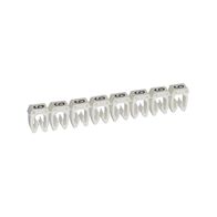 CAB3 - Markers for terminal blocks and wiring 0.5 to 1.5mm² numbers - colour code 0.5-1.5mm² white number 9 pack of 1200