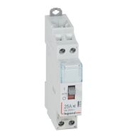 CX3 - modular contactor - 250V a.c. 2P 25A 2NO 230V a.c. coil low noise with handle 1 module