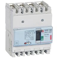 DPX³ 160 Thermal Magnetic MCCB - Icu 36 kA - 400 V~ - 4 Phase - 16 A