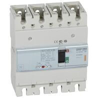 DPX³ 250 Thermal Magnetic MCCB - Icu 25 kA - 400 V~ - 4P - 200 A