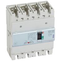 DPX³ 250 Thermal Magnetic MCCB - Icu 50 kA - 400 V~ - 4P - 100 A