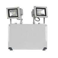 Legrand IP65 5W 1160lm LED Twin Spotlight Grey