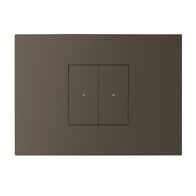 ARTEOR with NETATMO - Smart Switch Horizontal - 2 Gang - 3 Wire - Magnesium