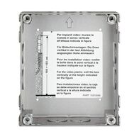 Bticino Sfera Robur 1 Module Steel Tear-Resistant Flush Mount Box