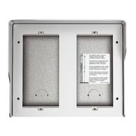 Bticino Sfera 4 Module Wall Mount Box with Rainshield Allmetal