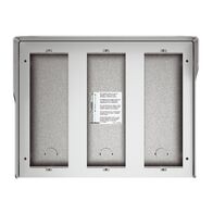 Bticino Sfera 9 Module Wall Mount Box with Rainshield Allmetal