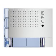 Bticino Sfera New Double Column 2 Pushbutton Audio Speaker Module Front Cover Allmetal