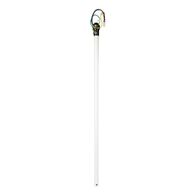HPM Ceiling Fan J-Hook Aluminium Extension Downrod 1500mm White