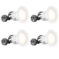 HPM DLI 5W 515lm LED Cool White Dimmable Downlight with Integrated Driver 70mm White - Pack of 4