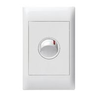 Excel Life - Common plate - Vertical rocker switch - Single Pole Double Throw 1 gang 40A - 240V a.c. white