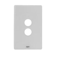 Excel Life Switch Coverplate 2 Gang Ice