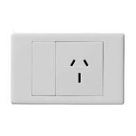 Excel Life 15A Autoswitch Horizontal Single Powerpoint Gloss White